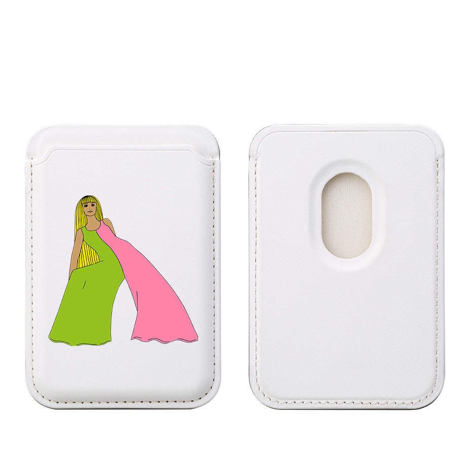 Party Time III MagSafe Wallet- White