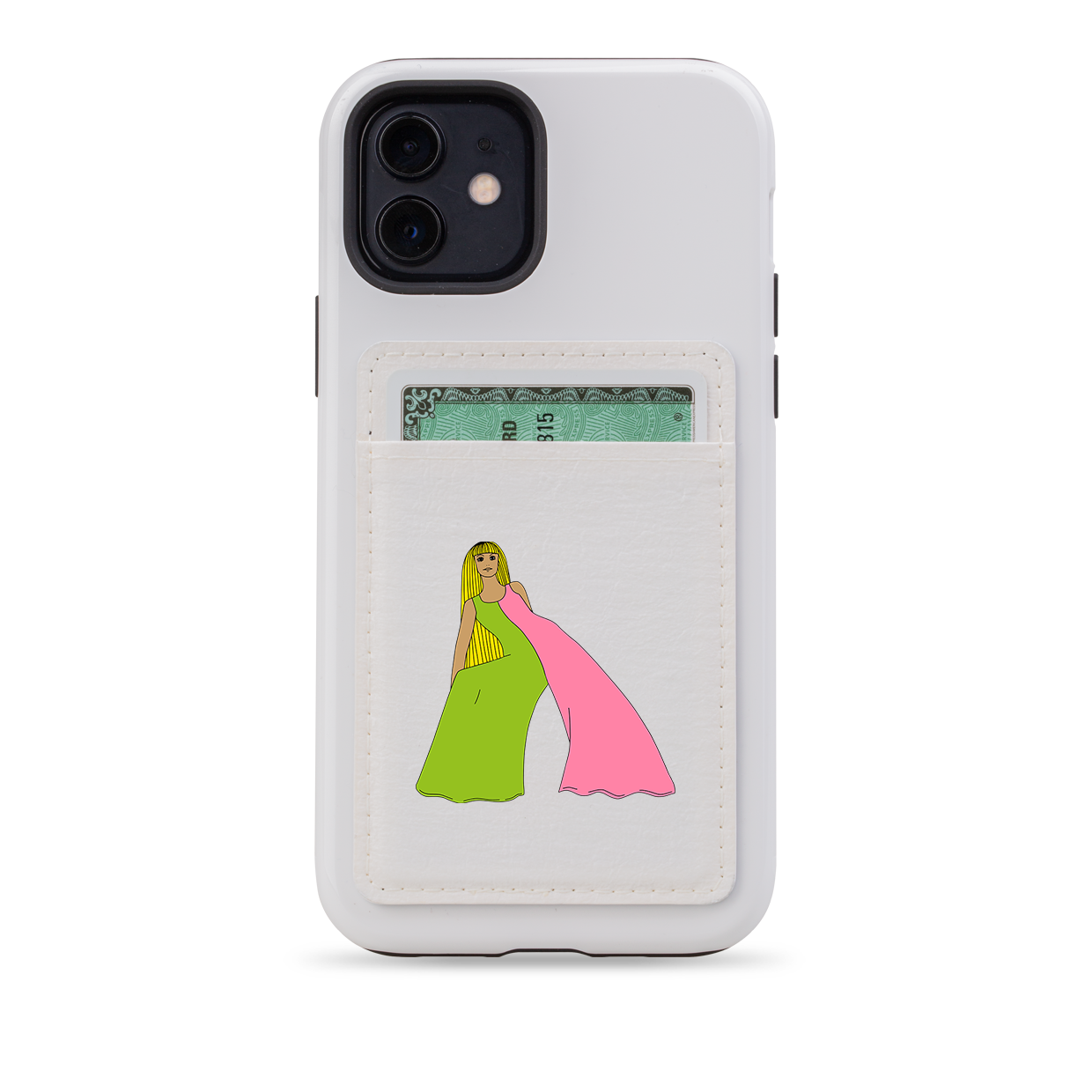 Party Time III MagSafe Wallet- White