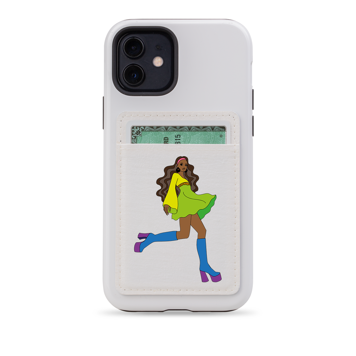 Party Time IV MagSafe Wallet- White