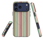 iPhone MagSafe Tough Case - Pastel Stripe
