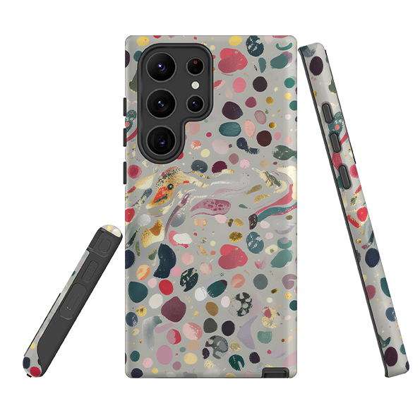 Samsung Tough  Case - Patchwork Marble