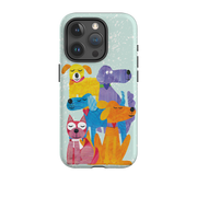 iPhone Tough Case - Patch Work Pups By Tracey English