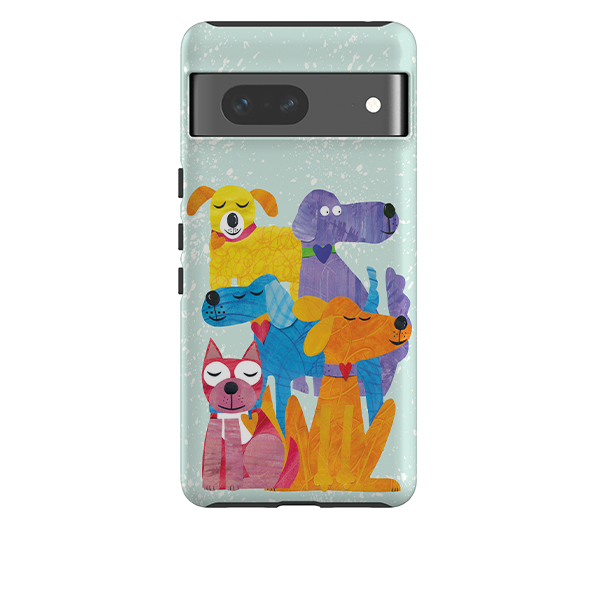 Google Tough Case - Patch Work Pups By Tracey English