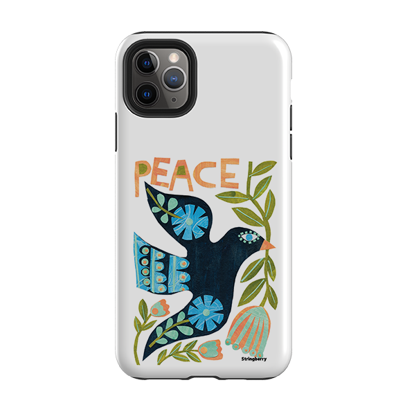 iPhone Tough Case - Peace By Tracey English
