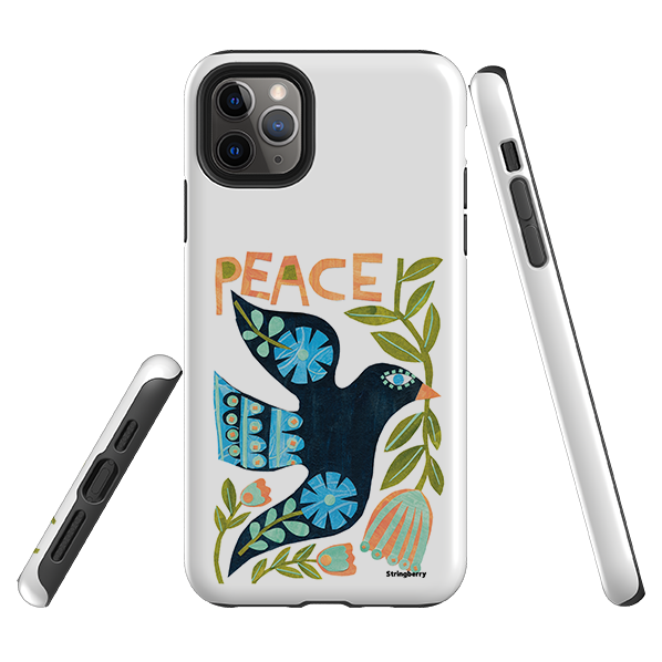 iPhone Tough Case - Peace By Tracey English