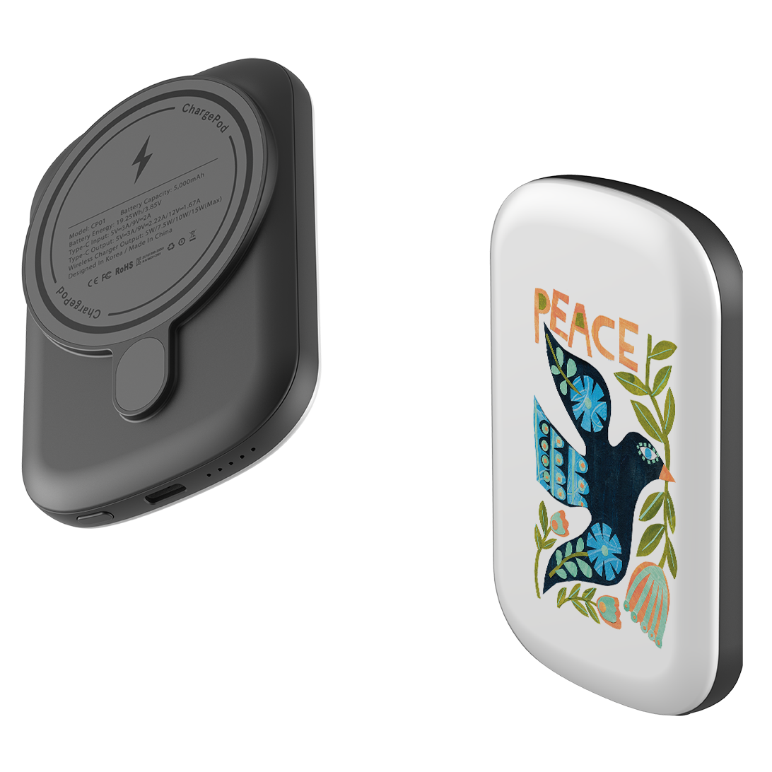 MagSafe Power Bank - Peace By Tracey English