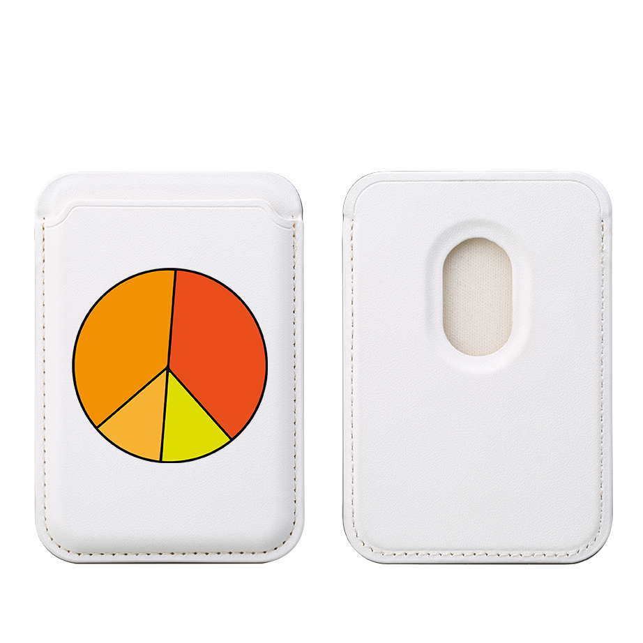 Peace II MagSafe Wallet- White