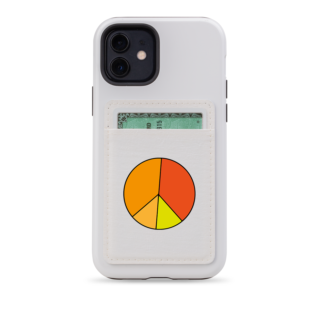 Peace II MagSafe Wallet- White