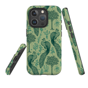 iPhone MagSafe Tough Case -  Peacock Pattern By Anna Stead
