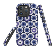 iPhone MagSafe Tough Case -  Penny Flowers Blue By Ali Brookes
