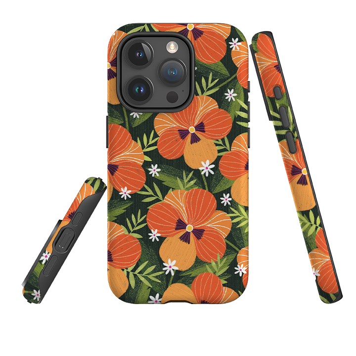 iPhone Tough Case - Pensees II By Ali Brookes