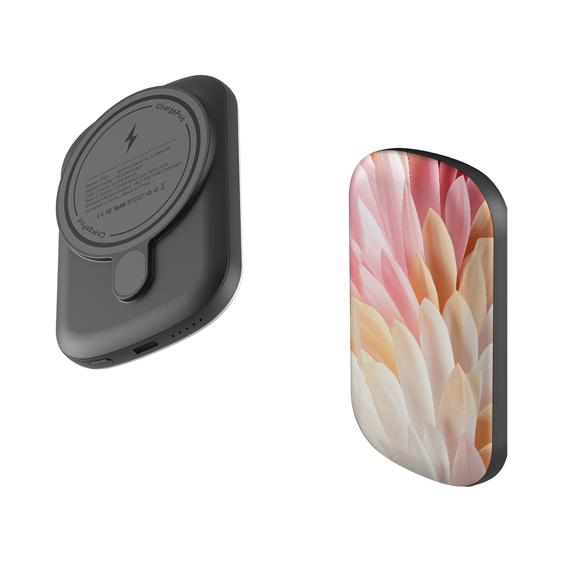 MagSafe Power Bank - Petal Floral