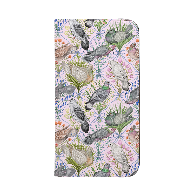 Pigeon Pals Wallet Case By Catherine Rowe