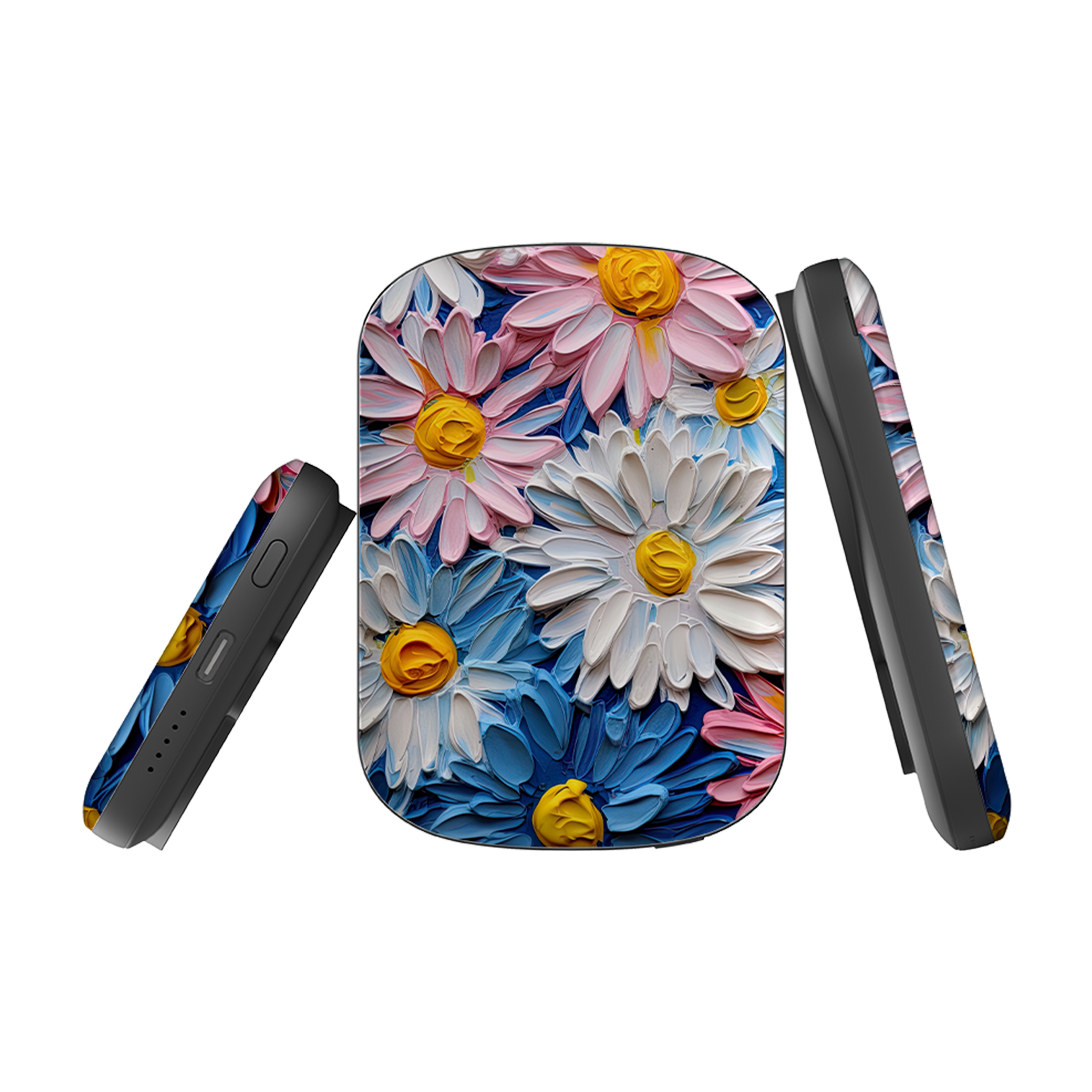 MagSafe Power Bank - Pink Daisies II