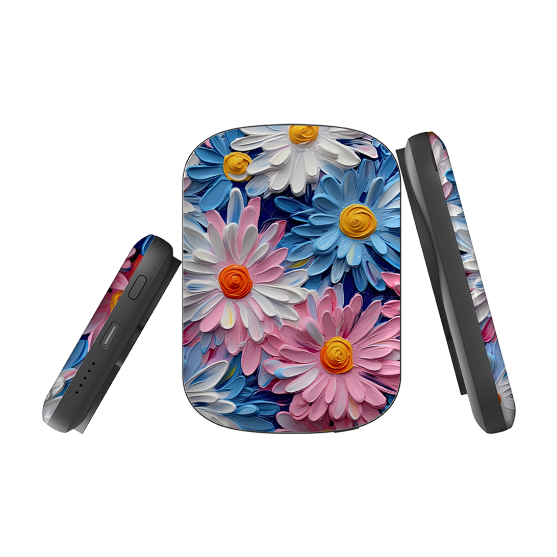 MagSafe Power Bank - Pink Daisies