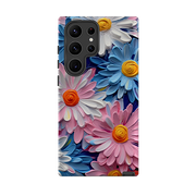 Samsung Tough Case - Pink Daisies