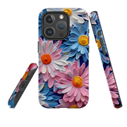 iPhone MagSafe Tough Case - Pink Daisies
