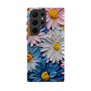 Samsung Tough Case - Pink Daisies II