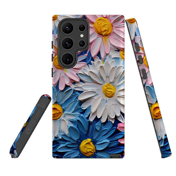 Samsung Tough Case - Pink Daisies II