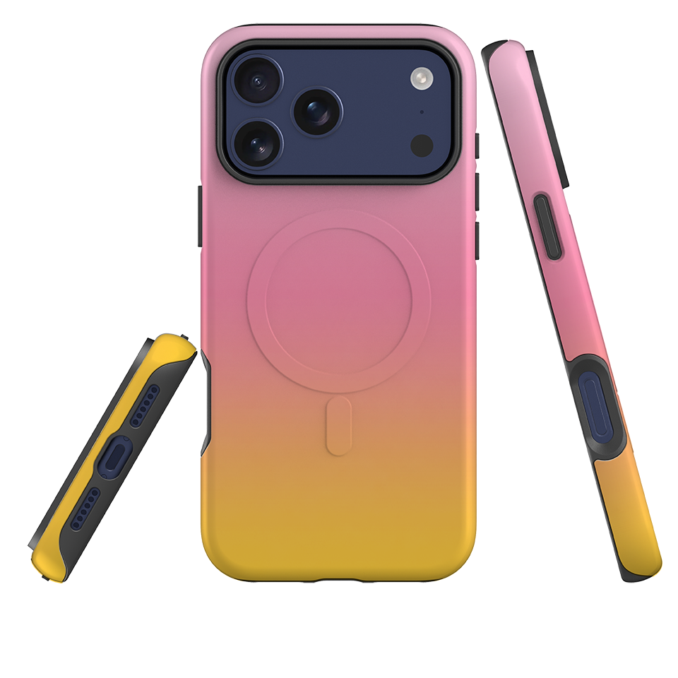 iPhone MagSafe Tough Case - Pink Ombre