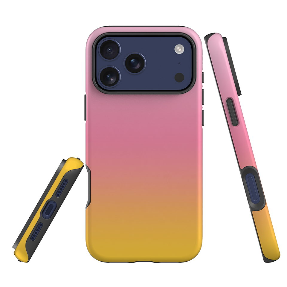 iPhone Tough Case - Pink Ombre