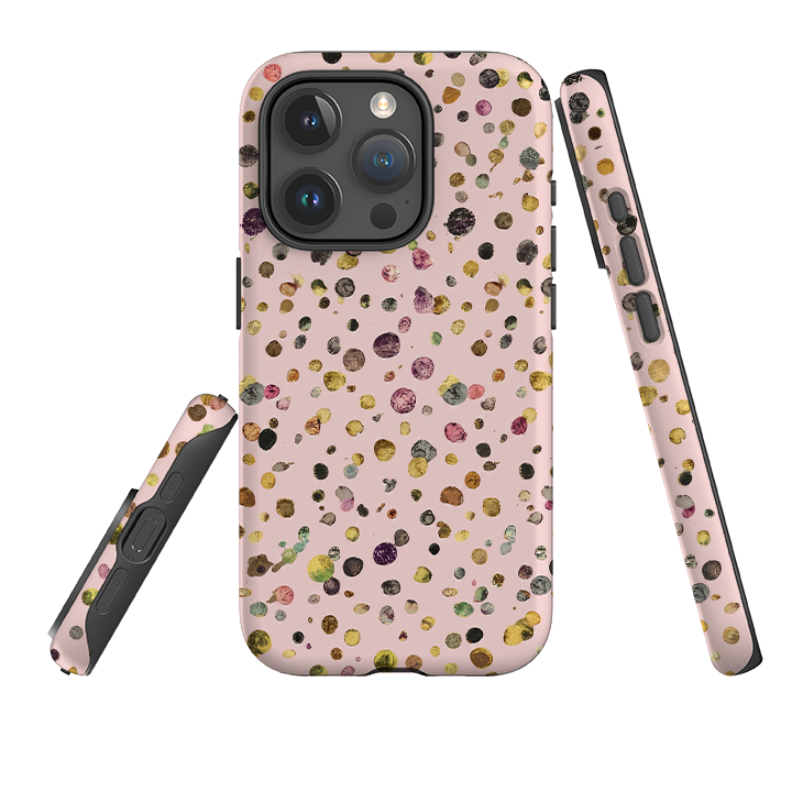 iPhone Case - Pink Polka