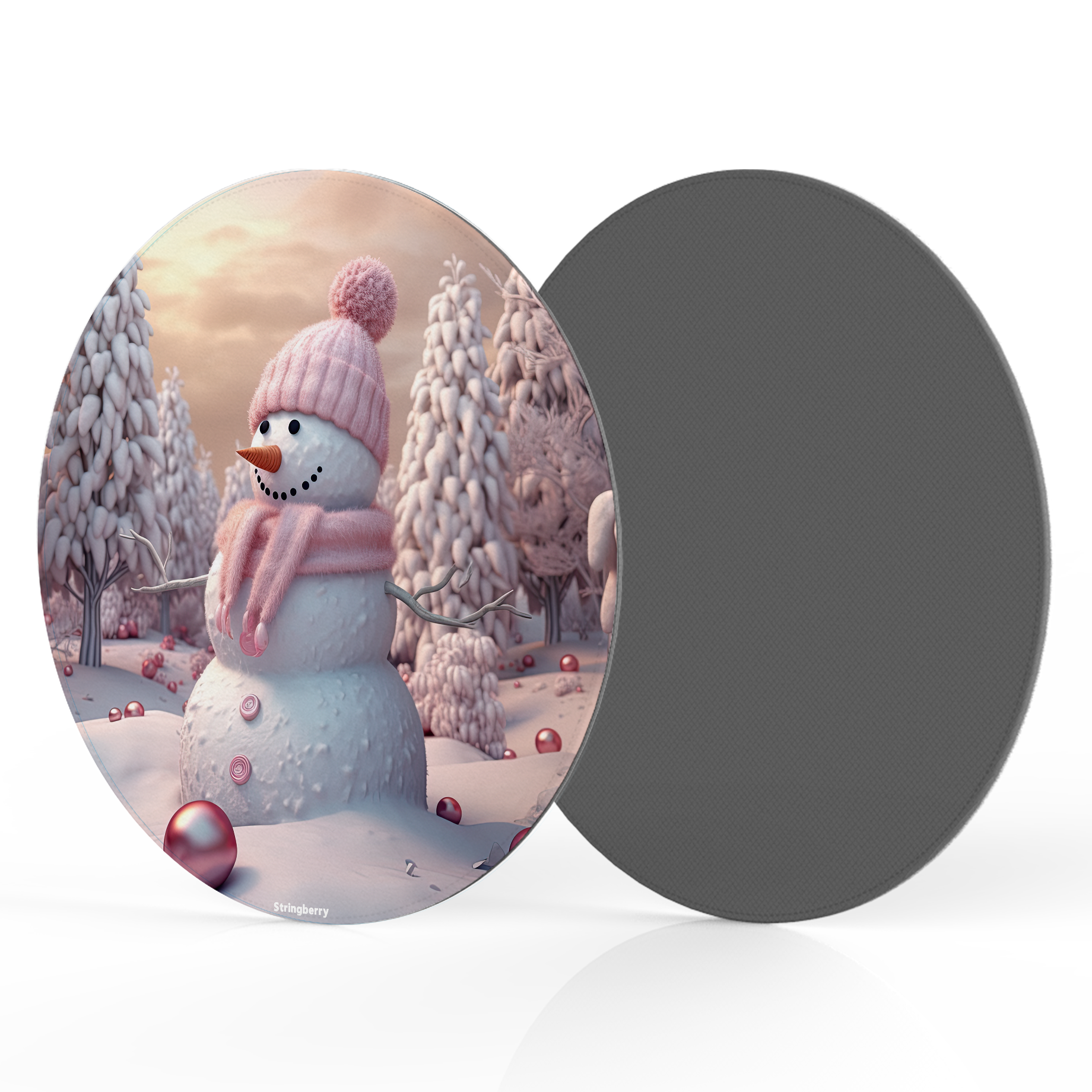 Pink Snowman V
