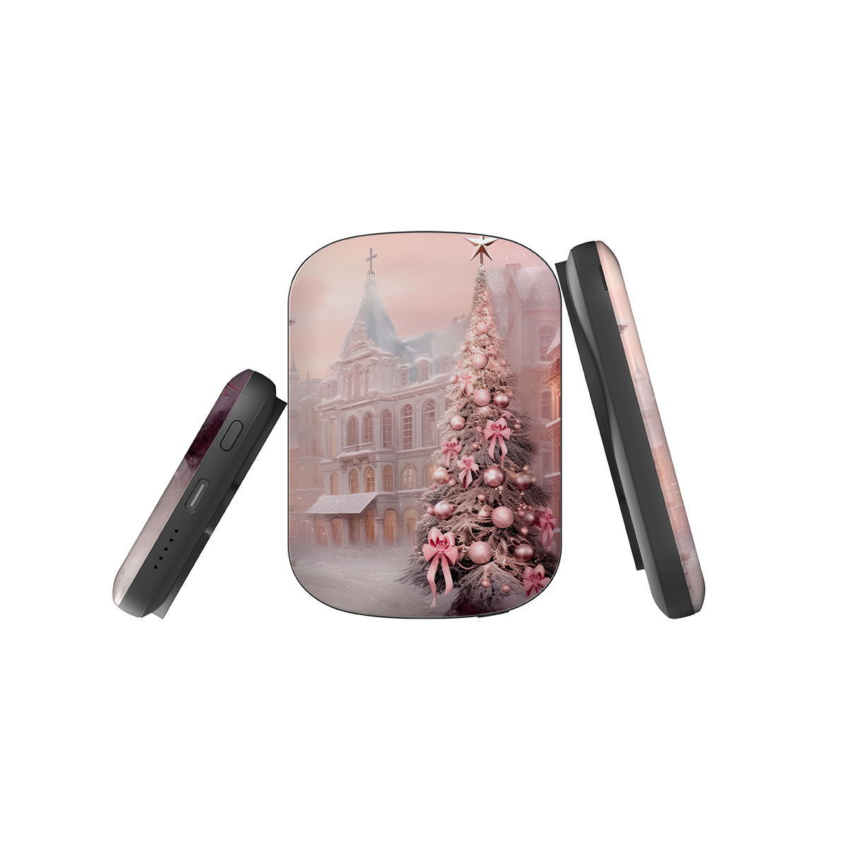 MagSafe Power Bank - Pink Xmas