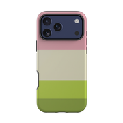 iPhone Tough Case - Pink & Sage Green