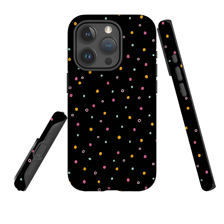 iPhone Tough Case - Polka Dots By Suzy Taylor