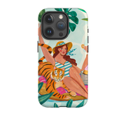 iPhone Tough Case - Pool By Caroline Bonne Muller