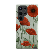 Samsung Tough  Case - Poppies By Maja Lindberg