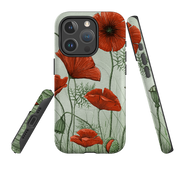 iPhone MagSafe Tough Case - Poppies By Maja Lindberg
