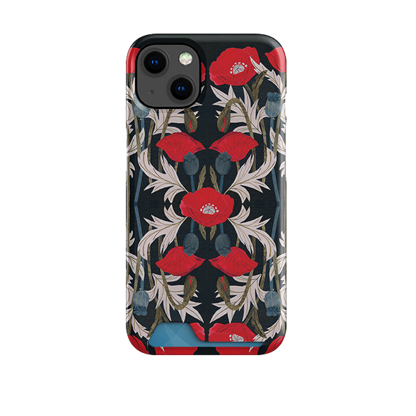 Poppy Case and Card Case By Tracey English
