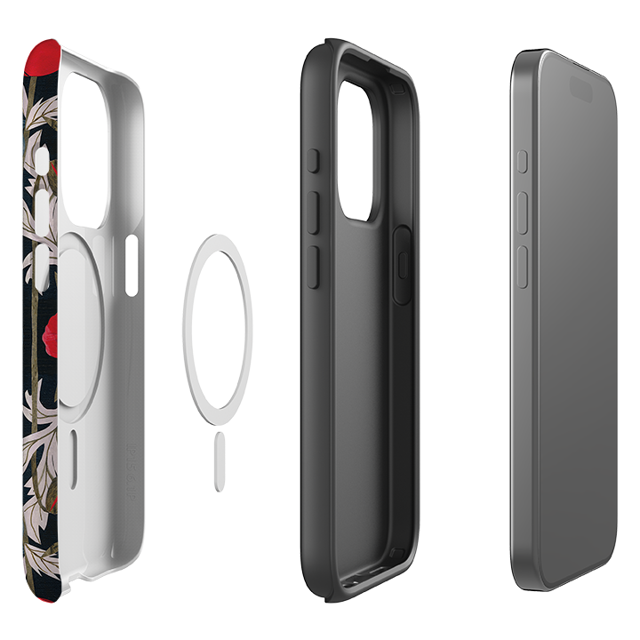 iPhone MagSafe Tough Case - Poppy By Tracey English
