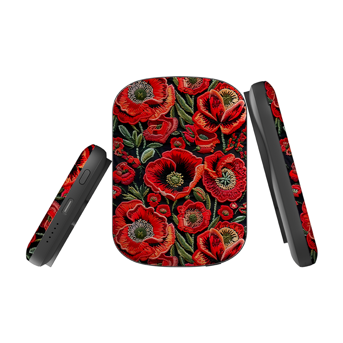 MagSafe Power Bank - Poppy Love III
