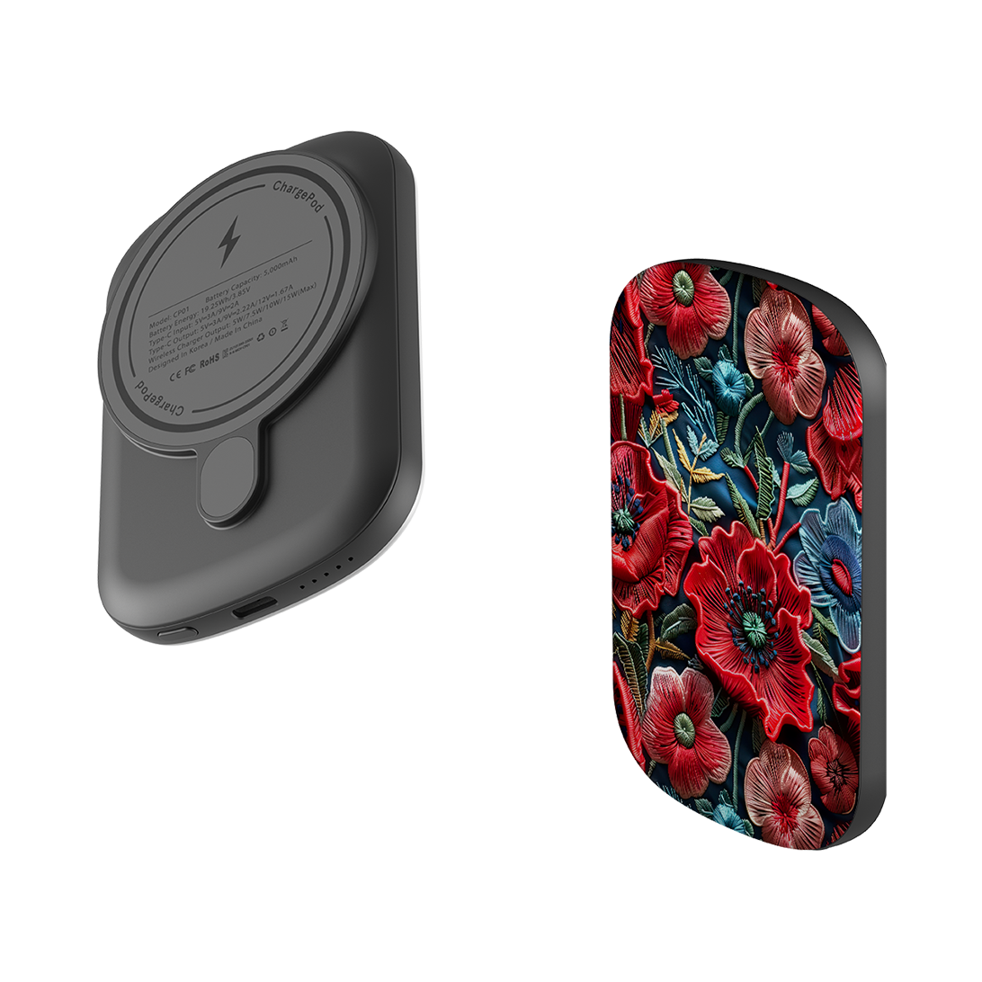 MagSafe Power Bank - Poppy Love II
