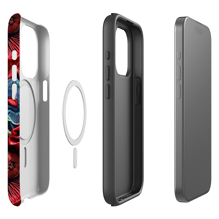 iPhone MagSafe Tough Case - Poppy Love II