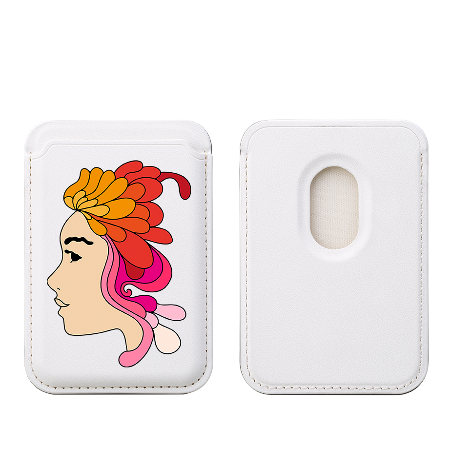 Portrait MagSafe Wallet- White