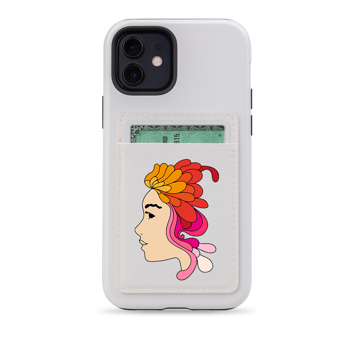 Portrait MagSafe Wallet- White