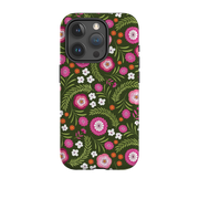iPhone Tough Case - Posy Garden II By Ali Brookes