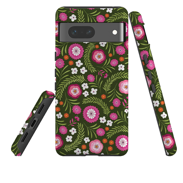 Google Tough Case -  Posy Garden II By Ali Brookes