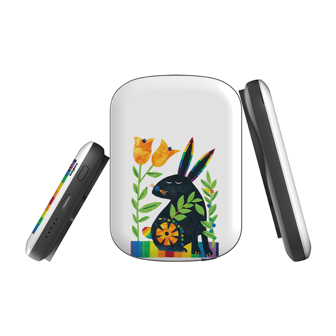 MagSafe Power Bank - Pride Rabbit By Tracey English