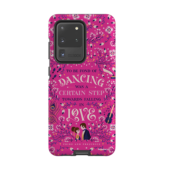 Samsung Tough Case - Pride And Prejudice Pink By Jenny Zemanek
