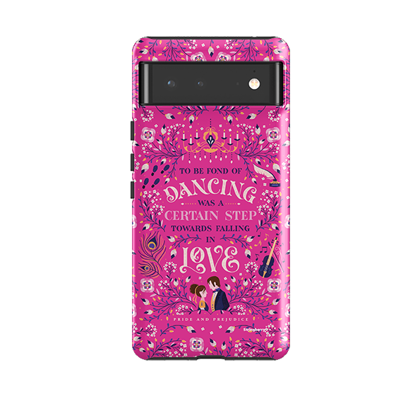 Google Tough Case -  Pride And Prejudice Pink By Jenny Zemanek