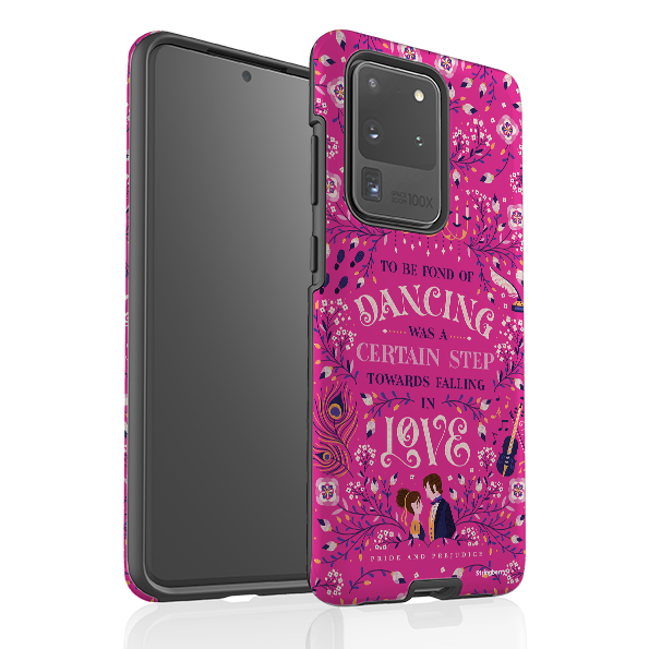 Samsung Tough Case - Pride And Prejudice Pink By Jenny Zemanek