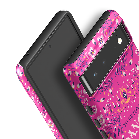 Google Tough Case -  Pride And Prejudice Pink By Jenny Zemanek