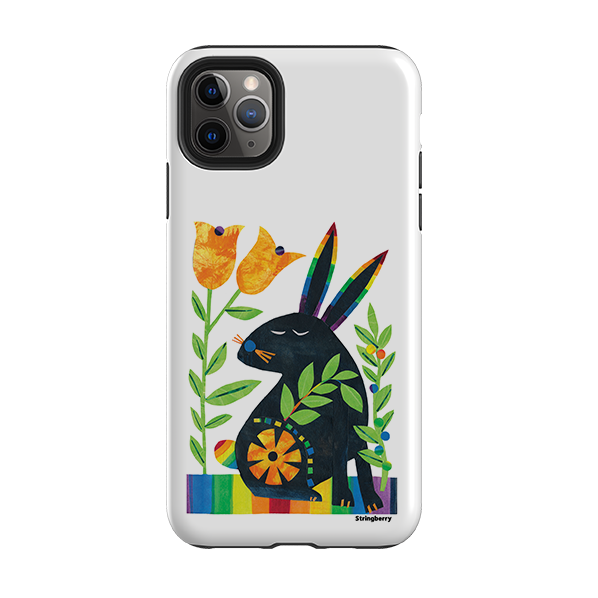 iPhone Tough Case - Pride Rabbit By Tracey English