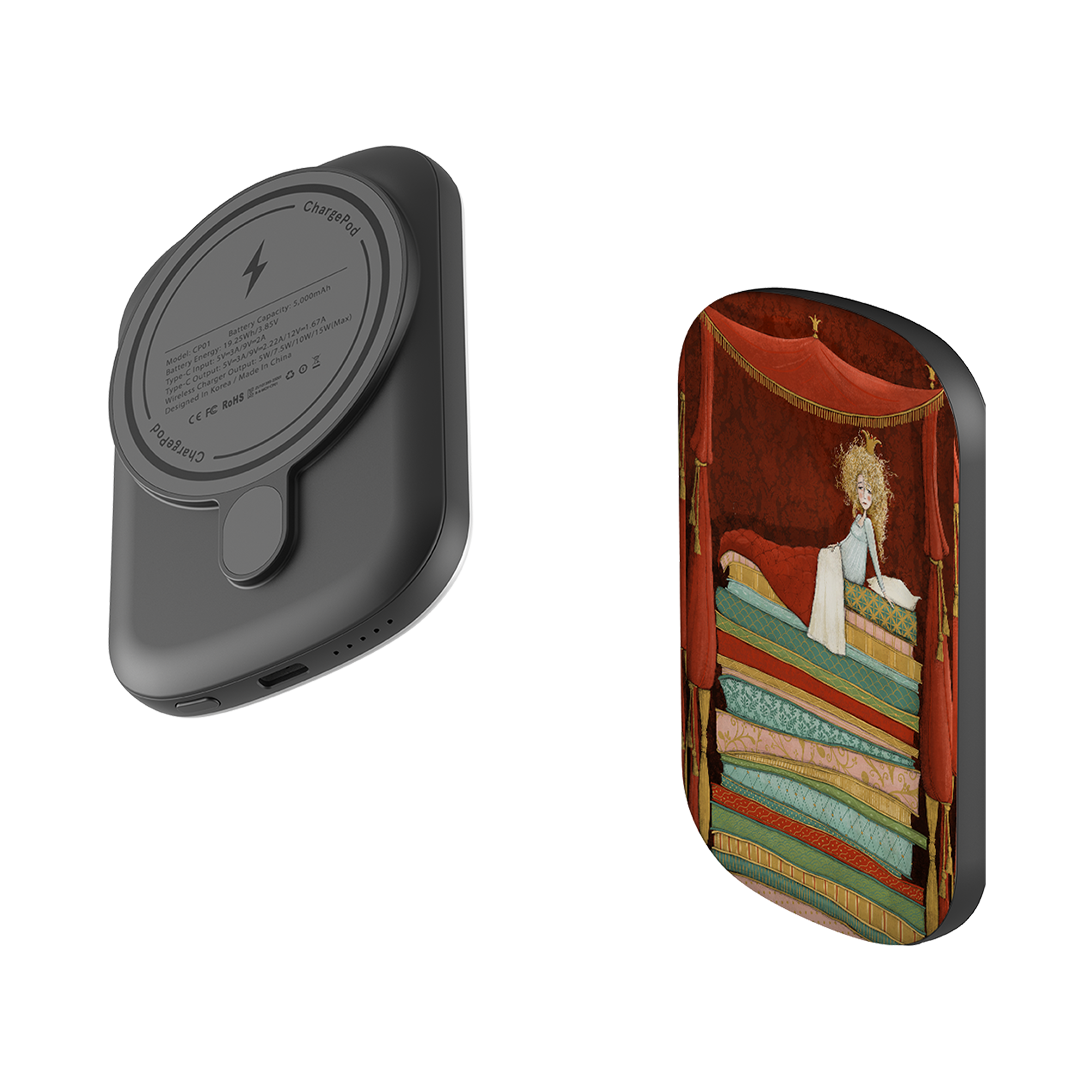 MagSafe Power Bank - Princess And The Pea By Maja Lindberg