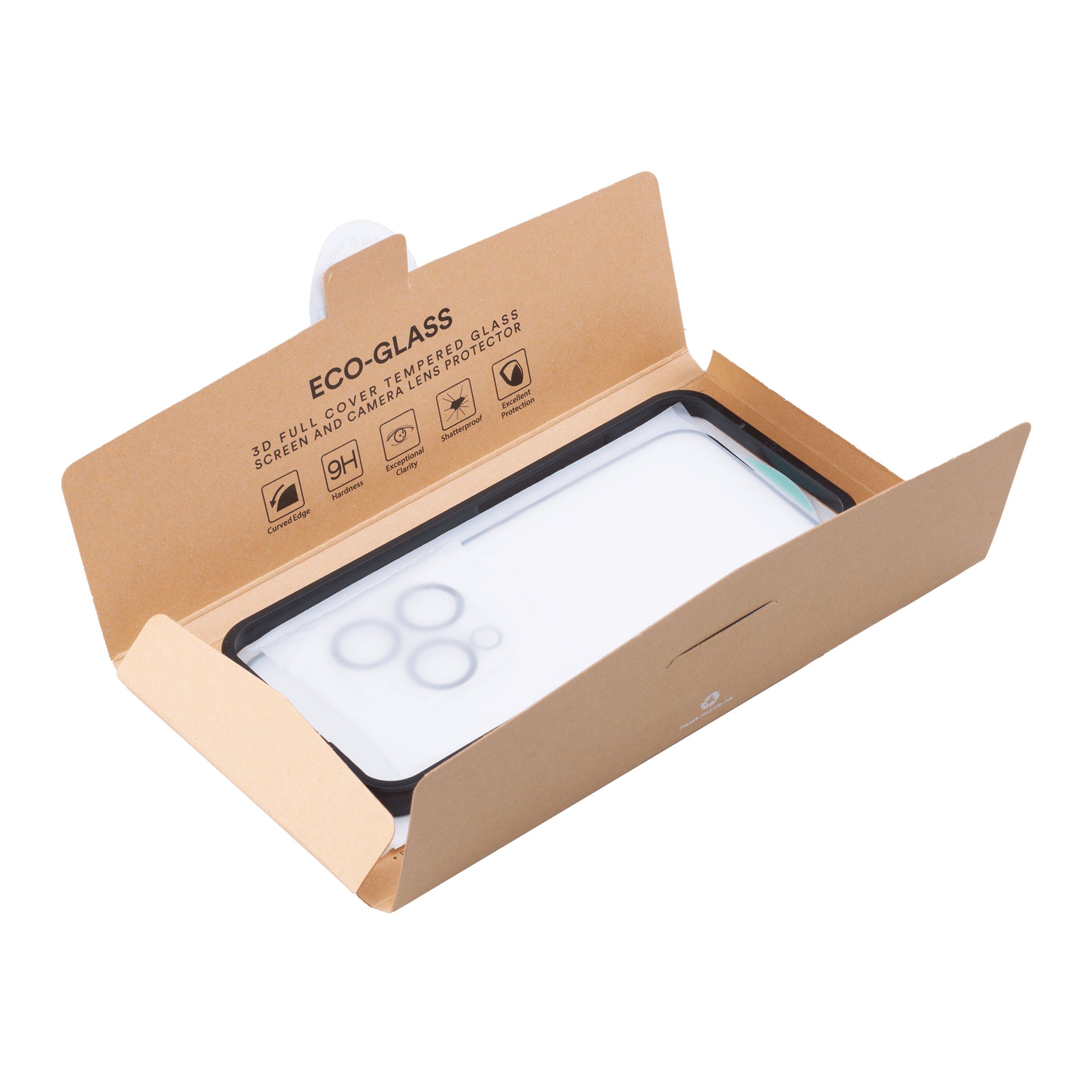 iPhone 17 Premium Eco Tempered Glass Screen and Lens Protector